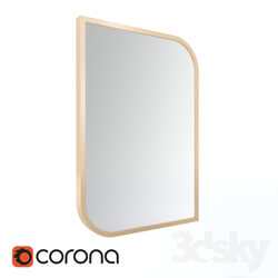 Mirror - Golden edge mirror 