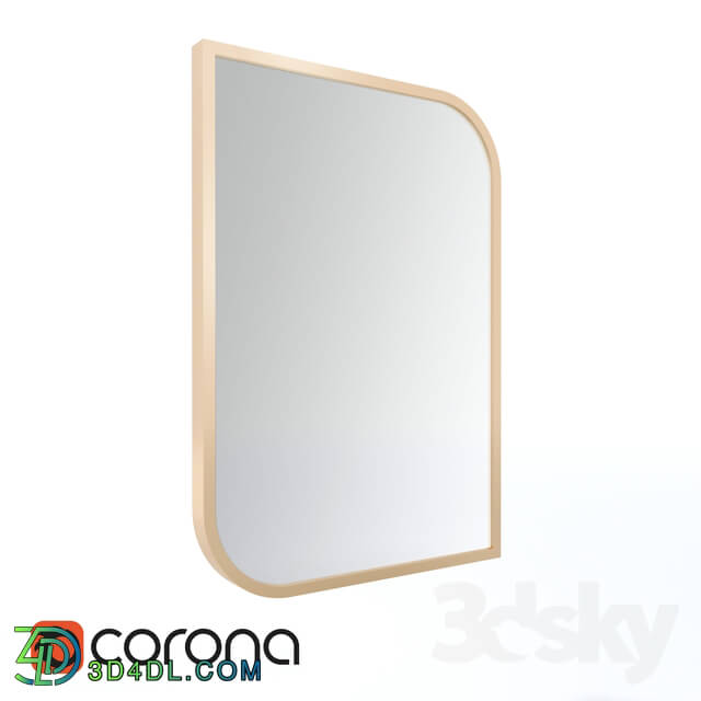 Mirror - Golden edge mirror