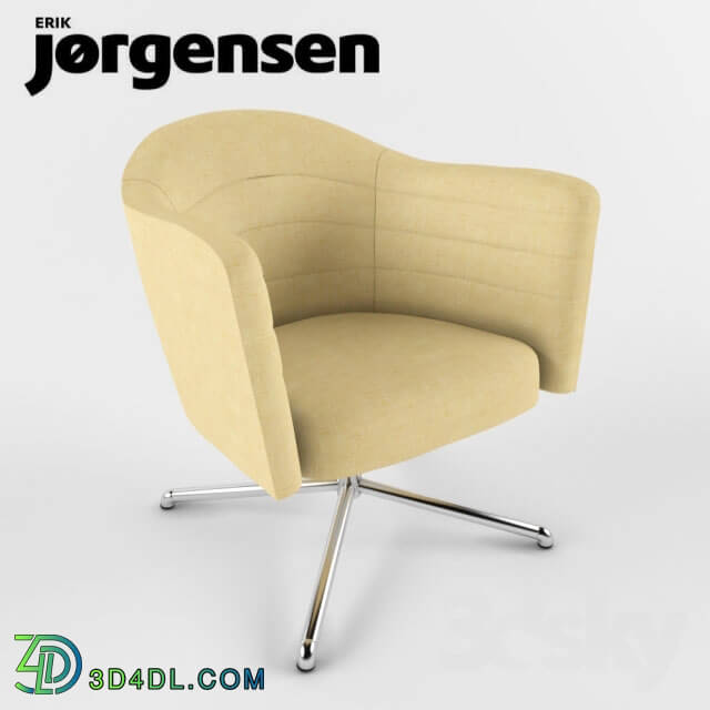 Arm chair - Erik Jorgensen EJ - 44 Lemon