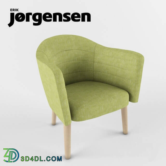Arm chair - Erik Jorgensen EJ - 44 Lemon