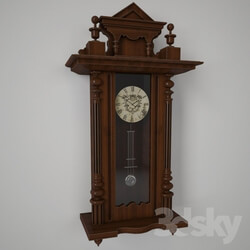 Other decorative objects - Wall Clock Gustav Becker 