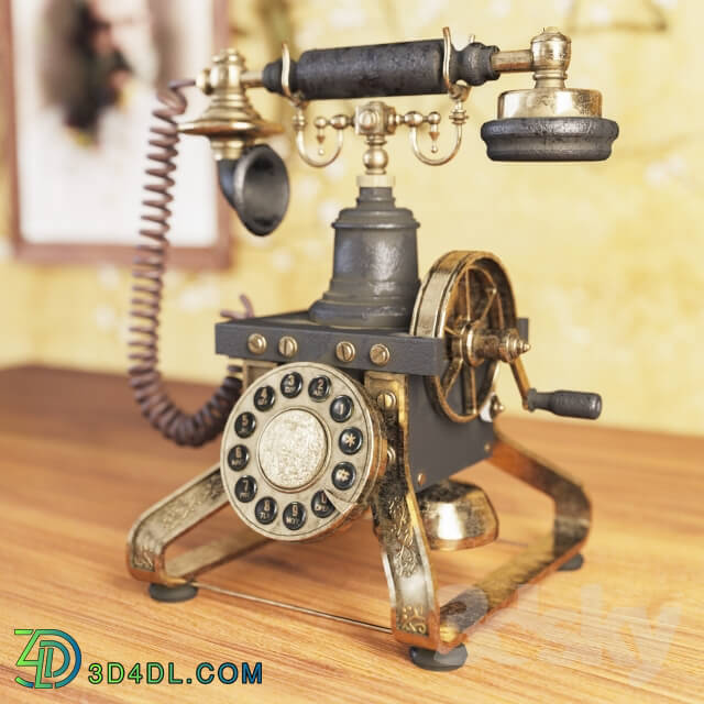 Phones - Eiffel Vintage Phone