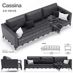 Sofa - Cassina PRIVE 241 63 