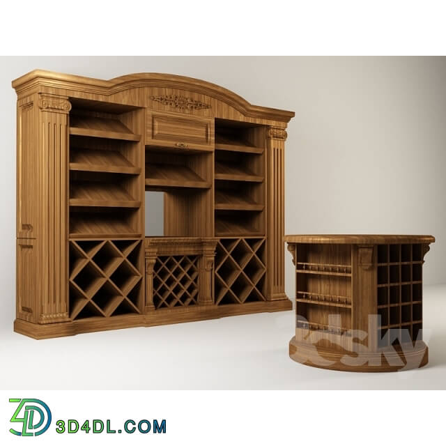 Restaurant - wine Cabinet