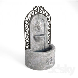 Other architectural elements - decorative fountain 