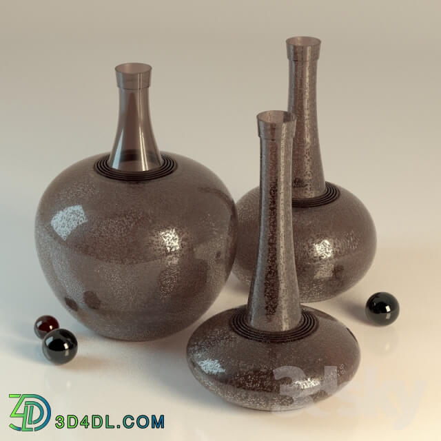 Vase - Vase decor BLACK