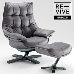 Arm chair - Armchair Re-vive by Natuzzi 