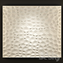 Other decorative objects - 3d polygonal wall panel 