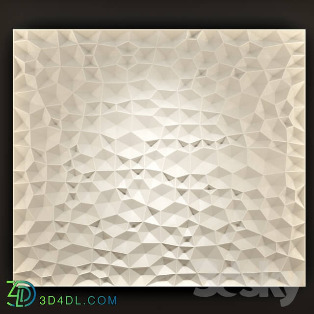 Other decorative objects - 3d polygonal wall panel