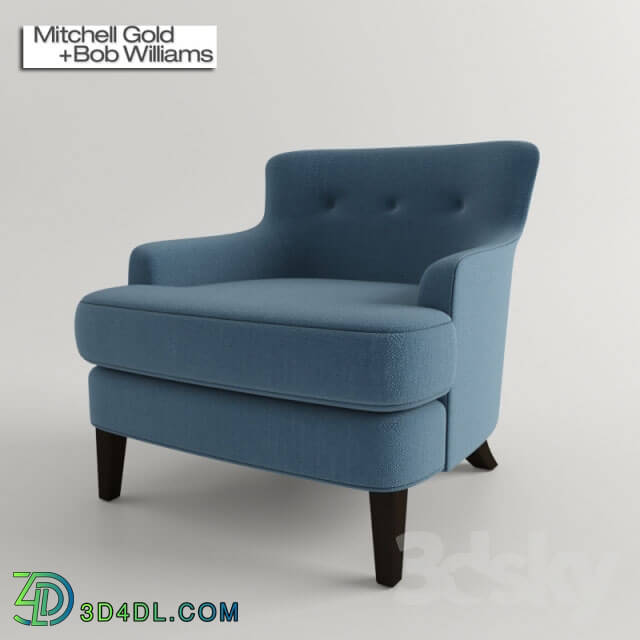 Arm chair - wyatt chair mitchell gold