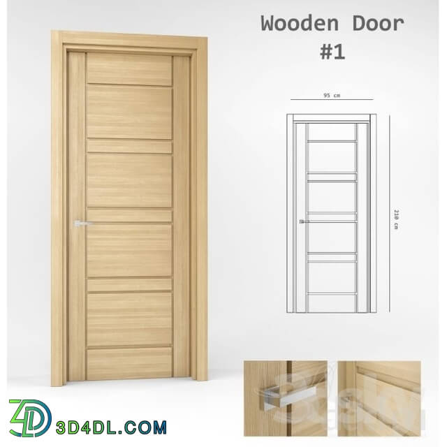 Doors - Wooden Door _1