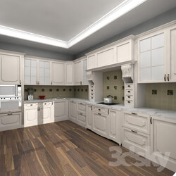 Kitchen - cuisine in a classic style 