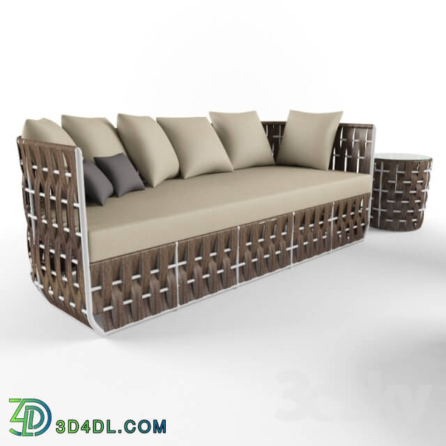 Sofa - Profi Skyline Strips Sofa Chair Tables