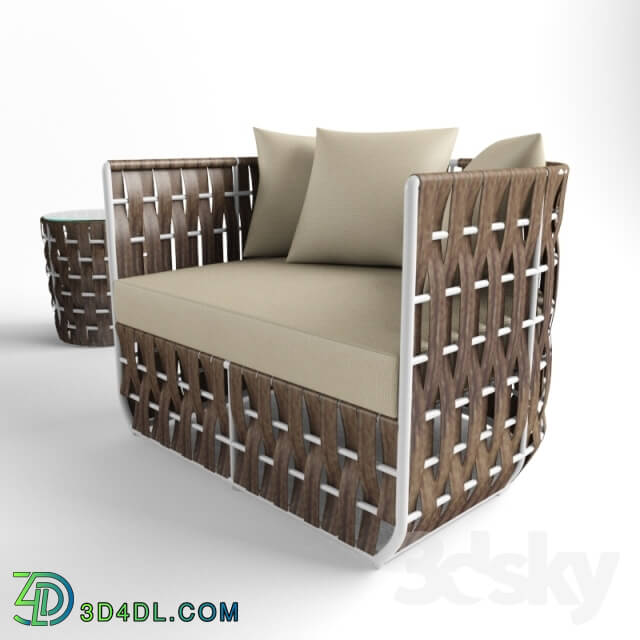 Sofa - Profi Skyline Strips Sofa Chair Tables
