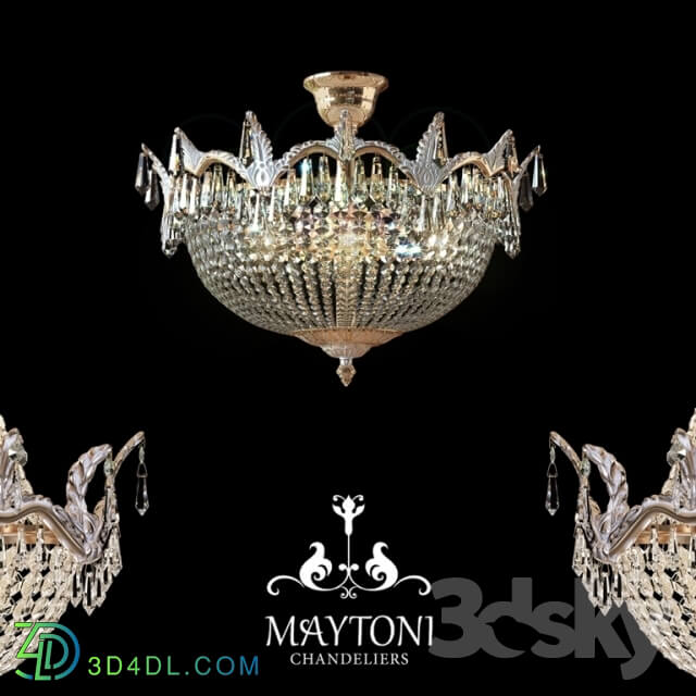 Ceiling light - Chandelier Maytoni DIA585-PT50-WG