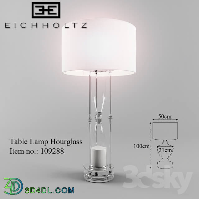 Table lamp - Table Lamp _quot_Table Lamp Hourglass_quot_