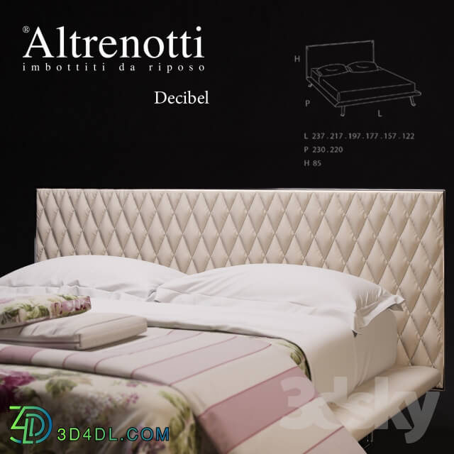 Bed - Altrenotti Decibel_1