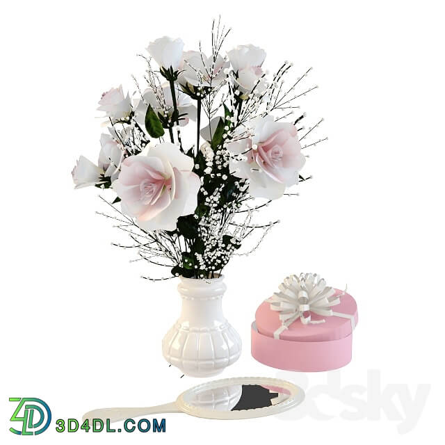 Other decorative objects - flower set