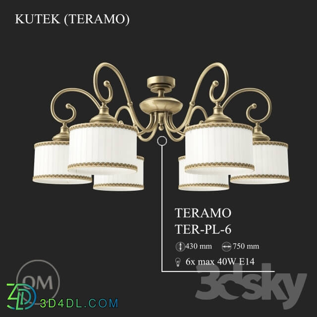 Ceiling light - KUTEK _TERAMO_ TER-PL-6