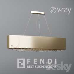 Ceiling light - Fendi Casa Belt Suspensions 