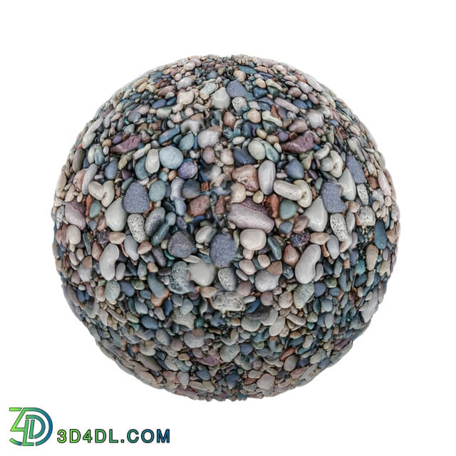 CGaxis-Textures Stones-Volume-01 colorful pebbles (01)