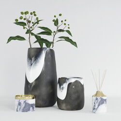 Maxtree-Interior Vol01 Tonal Wash Vases 