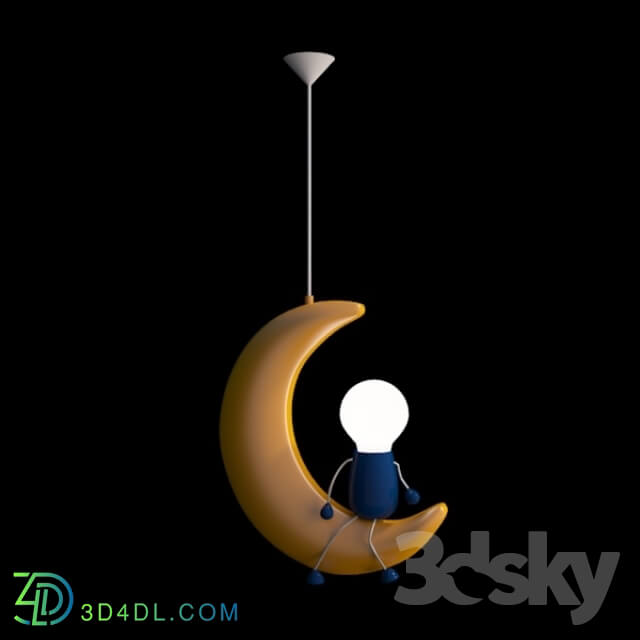 Ceiling light - moon light