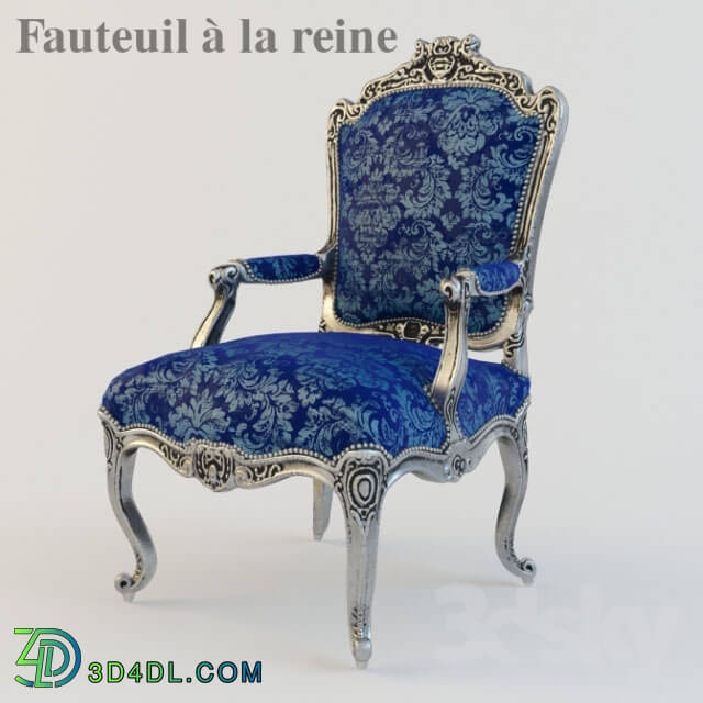 Chair - Armchair _Fauteuil à la reine_