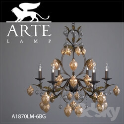 Ceiling light - Chandelier ArteLamp A1870LM-6BG 