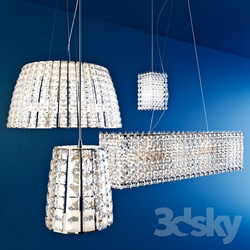 Ceiling light - Crystal chandelier set 
