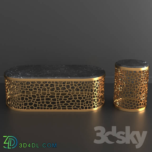 Table - Gold table