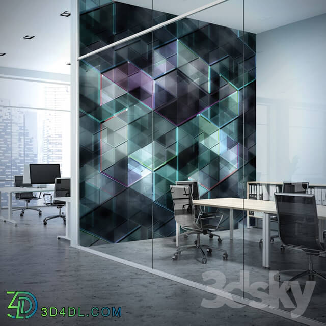 Wall covering - Factura _ Prismatica Dark