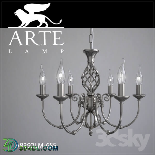 Ceiling light - Chandelier ARTE LAMP A8392LM-6SS