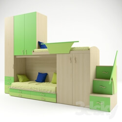 Bed - Children_Furniture 