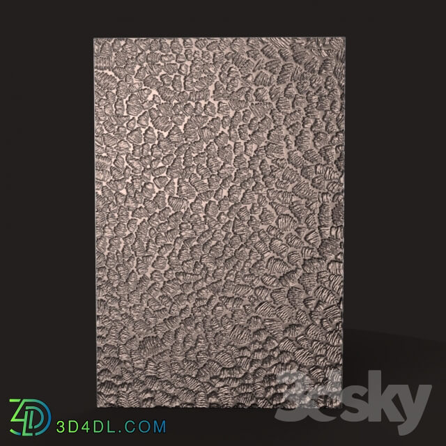 Decorative plaster - 3D panel decorative