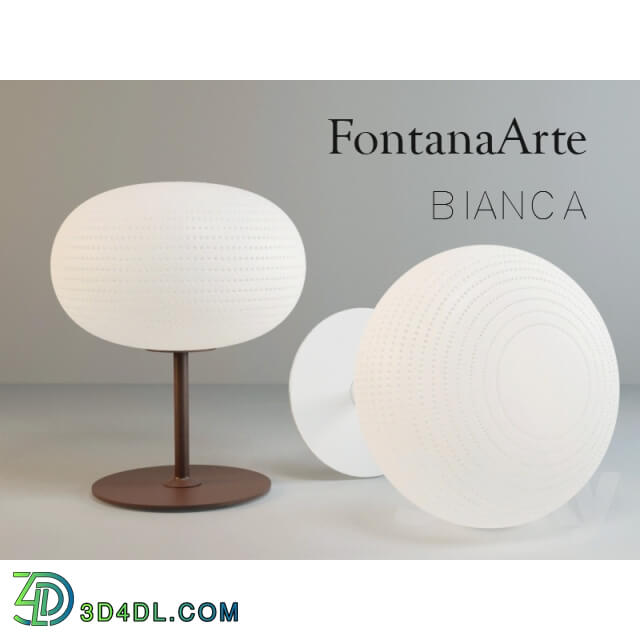 Table lamp - Fontana ARte Bianca - table lamp