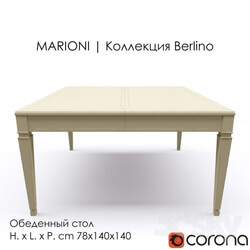 Table - Dining table MARIONI _ BERLINO 