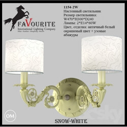 Wall light - Favourite 1154-2W Sconce 