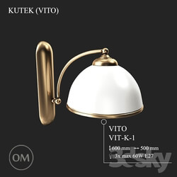 Wall light - KUTEK _VITO_ VIT-K-1 
