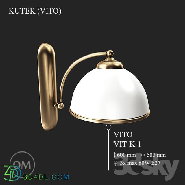 Wall light - KUTEK _VITO_ VIT-K-1