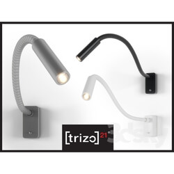 Wall light - _PROFI_ trizo21 Scar-led 1FDS _ Scar-led table 
