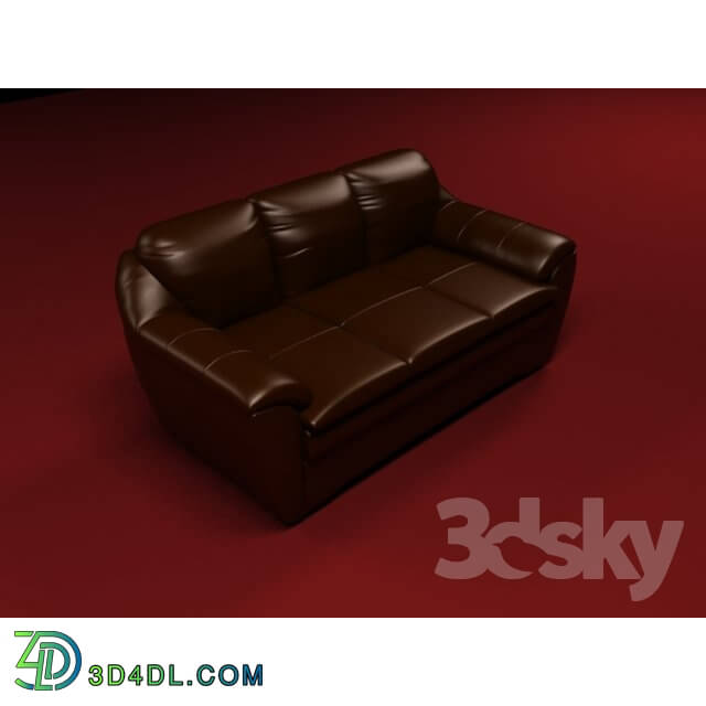 Sofa - leather sofa