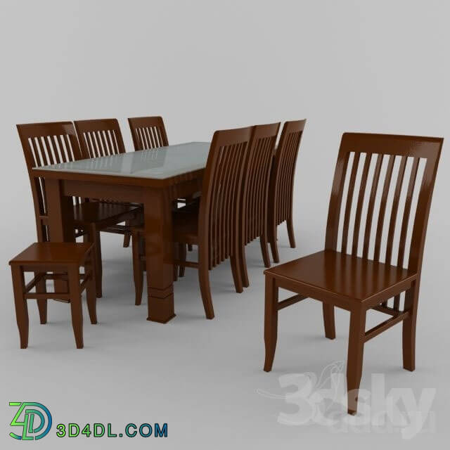 Table _ Chair - bobanan