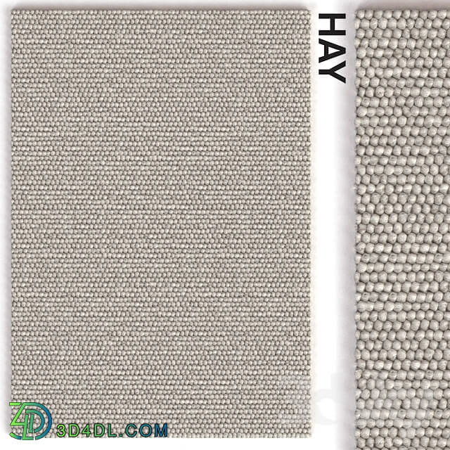 Carpets - Rug HAY Peas Soft Grey Rug