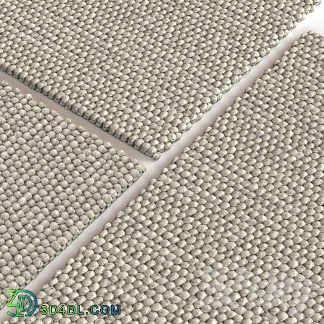 Carpets - Rug HAY Peas Soft Grey Rug