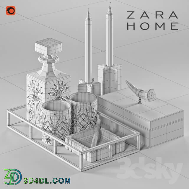 Decorative set - ZARA HOME - Decor set 1