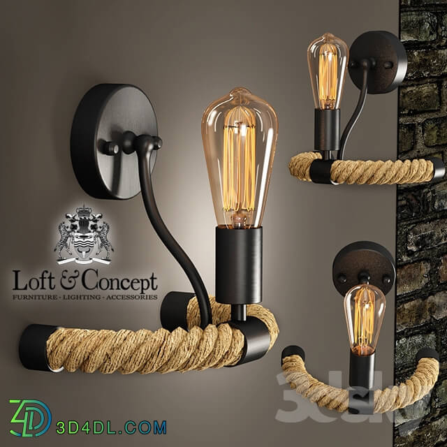 Wall light - Bra Loft Rope Bra