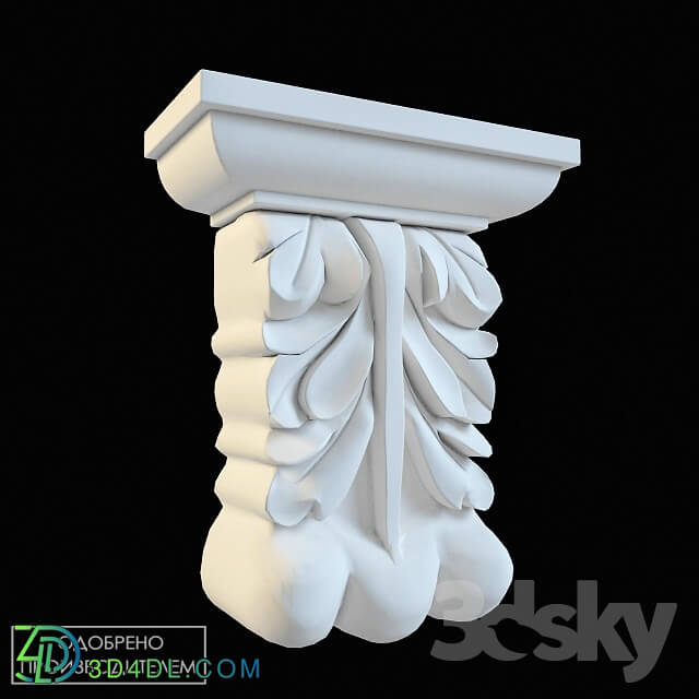 Decorative plaster - Bracket