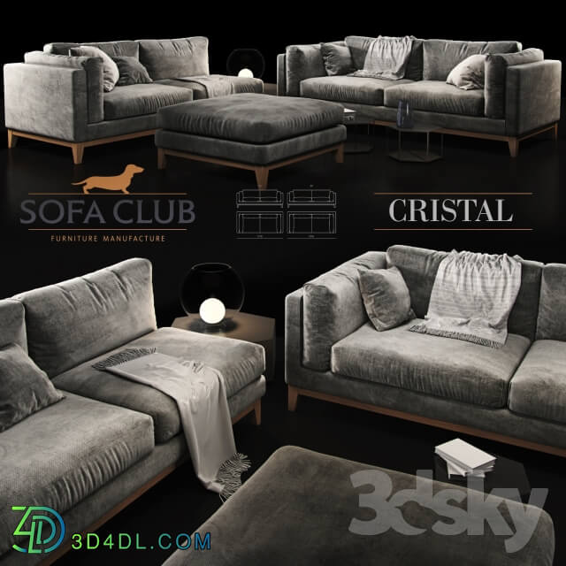 Sofa - Sofa Cristal Sofa Club