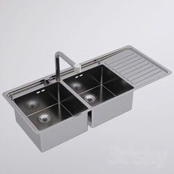 Sink - Alpes Inox Kitchen Sink 